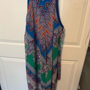 MSK Blue Sleeveless Dress